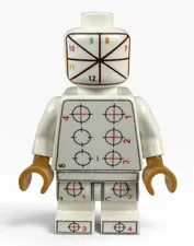 Official Lego Alignment SMART FIG Minifigure Test Print Prototype VERY RARE!
