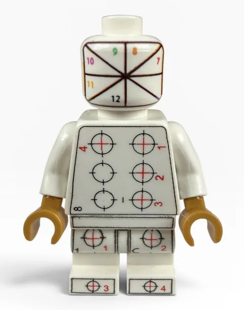 Official Lego Alignment SMART FIG Minifigure Test Print Prototype VERY RARE!