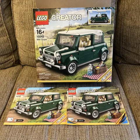LEGO Creator Expert MINI Cooper 10242 Box and Instructions Only