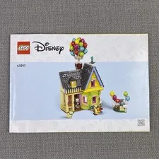 Lego ~  Instructions Manual Booklet Only ~ Disney 43217