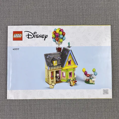 Lego ~  Instructions Manual Booklet Only ~ Disney 43217