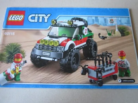 Lego City Building Instructions Instruction 60115