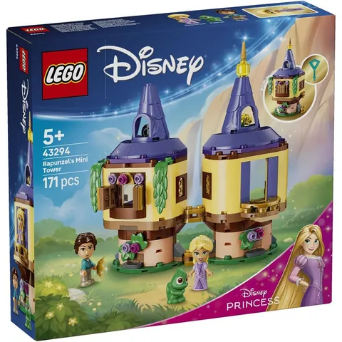 LEGO Disney Princess Rapunzel's Mini Tower Set 43294 Tangled Flynn Pascal 171pc