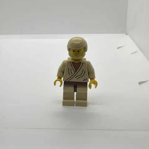 LEGO Star Wars Obi-Wan Ben Kenobi Minifigure Set Yellow with Gray Hair, SW0023