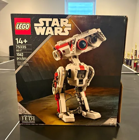 LEGO Star Wars BD-1 75335 Set w/ Display Stand, 1062 Pieces, Age 14+