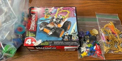 Lot of Lego NINJAGO Minifigure Parts - Masks, Legs, Torsos, Heads