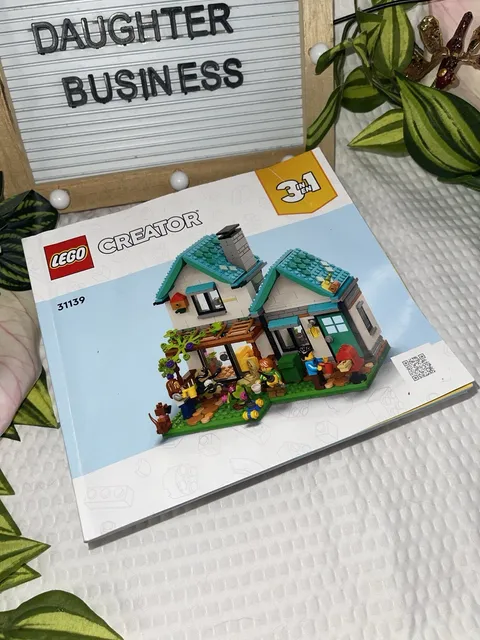 LEGO Creator 31139 Cozy House Instruction Manual Only! 1 Book Only No Bricks