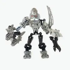 LEGO 7157 Hero Factory Thunder Figure Incomplete w/ Box Instructions
