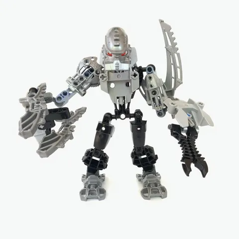 LEGO 7157 Hero Factory Thunder Figure Incomplete w/ Box Instructions