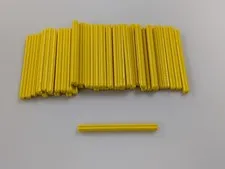 Lego x50 New Yellow Technic, Axle 7L # 44294 Parts Lot