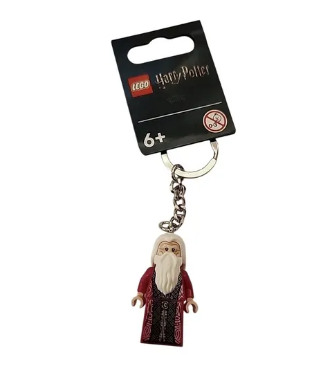 LEGO Harry Potter Albus Dumbledore Minifigure Keychain 854198 6395593