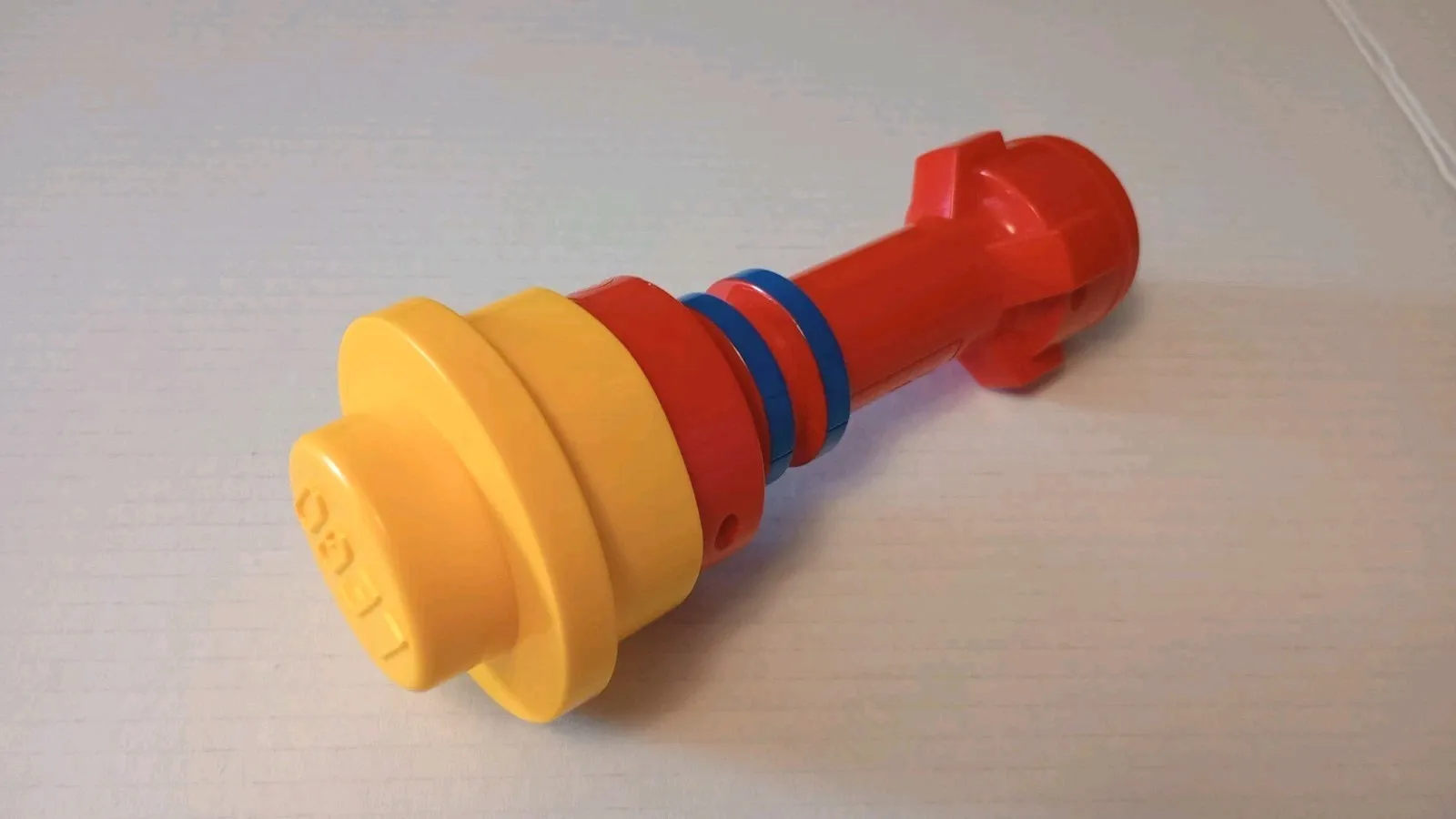 LEGO Torch Flashlight Red/Blue/Yellow TESTED