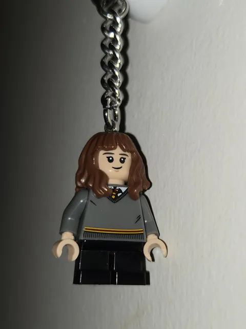 LEGO Harry Potter Hermione Granger Minifigure Keychain (854115) Gryffindor...