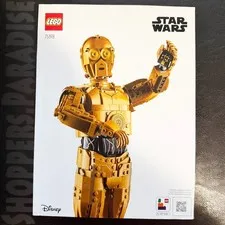 Lego 75398 Star Wars C-3PO Buildable Figure Instruction Manual Only .. NEW