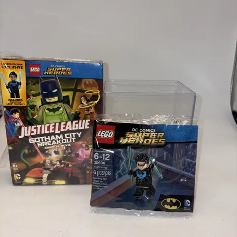 LEGO 30606 DC Comics Super Heroes Nightwing minifigure New W DVD