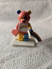 LEGO Collectible Minifigure Series 19 Rainbow Bear Suit Guy Complete 