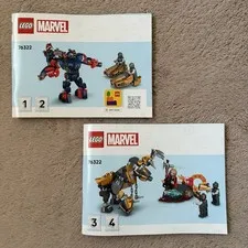 LEGO x Marvel: Avengers Endgame Thor vs Chitauri Instruction Manual (76322)