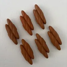 Lego Duplo Food FRENCH BREAD Loaves Lot of 6