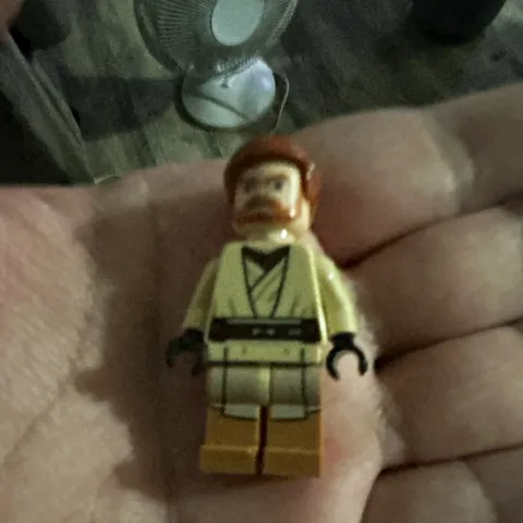 LEGO Star Wars Minifigure obi-wan kenobi Beard Black Hands 1pc