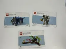Lego Avatar 75571 Set of 3  Instructional Manual Only 2022