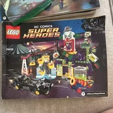 LEGO DC Comics Super Heroes Jokerland 76035 Manual Booklet