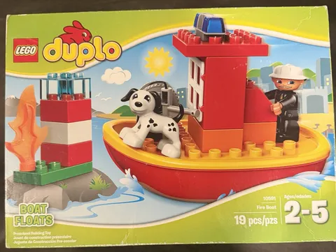 NEW sealed LEGO DUPLO: Fire Boat (10591) 2015 Retired