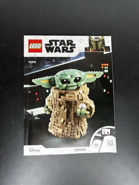 Lego Star Wars 75318: The Child (Baby Yoda/ Mandalorian) Instruction Manual ONLY