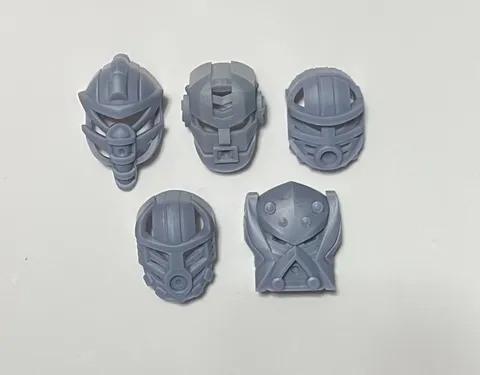 3D Printed Bionicle Mask-The Rejected