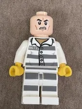 LEGO Prototype Tesprint Jail Prisoner 86753 (CTY0480) Different Head