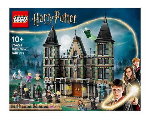 LEGO 76453 Harry Potter Malfoy Manor Wizarding World Building Set