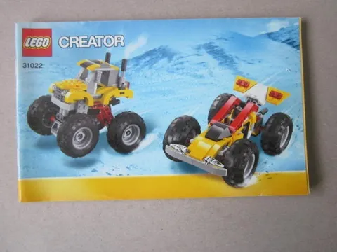 Lego Building Instructions Instruction Creator 31022 Tractor & Racer