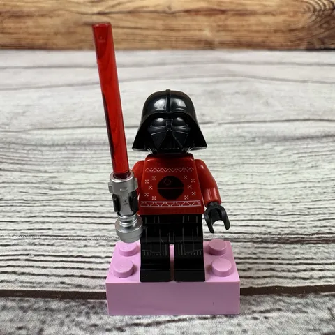 Lego Star Wars Darth Vader Mini Figure With Light Saber Christmas Sweater
