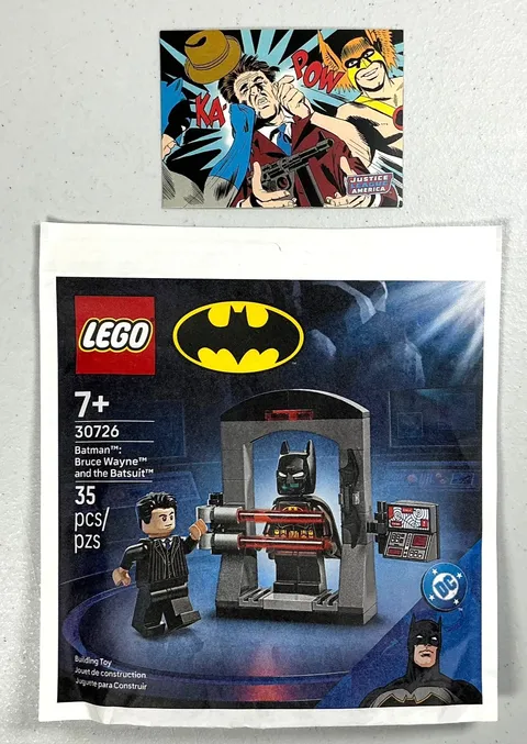 LEGO DC 30726 Batman: Bruce Wayne and the Suit Paperbag Set 2026 - NEW + BONUS