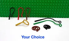 LEGO Minifigure Whips  "You Pick Your Color and Qty" NEW