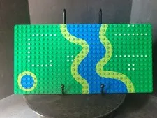 Lego Castle set #6071 Forestmen's Crossing baseplate only! VINTAGE! RARE!