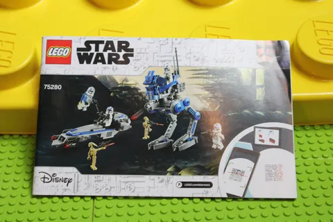 LEGO(75280)Star Wars: 501st Legion Clone Troopers, Used, Complete W/Manual & Box
