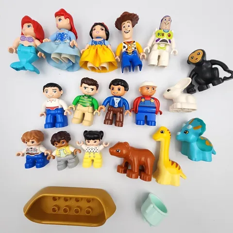 17+ LEGO DUPLO Disney Toy Story Princess Figures Animals Mixed Character Lot