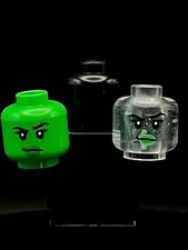 Lego Wicked Elphaba Misprint Minifigure Head Rare Prototype Factory Error Test
