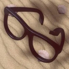 Barbie Doll BLACK Small Glasses Sunglasses Shades Ken Clone Bratz