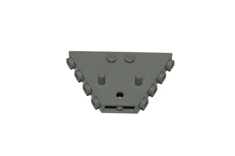 Lego® 4.5V TRAIN Railway Cargo Brick Dumer Tipper End Flap GREY