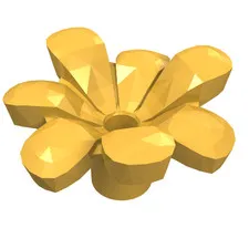 LEGO® Part 32606 - Plant Flower with Bar and Small Pin Hole