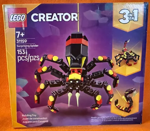 LEGO Creator 3 in 1 Surprising Spider 31159