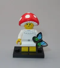 LEGO Series 25 Mushroom Sprite butterfly New taken out of package minifigure CMF