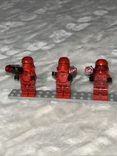 Lot Of 3 Lego Star Wars Minifigure Episode 9 - SW1065 And Sw1075