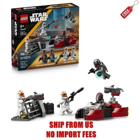 LEGO Star Wars Siege of Mandalore Battle Pack Building Toy for Boys & Girls - Th
