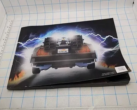 Lego Back to the Future Manual Instructions 10300 Delorean NO BRICKS