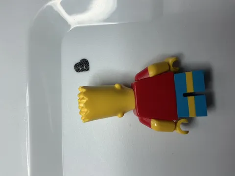 LEGO Bart Simpson Minifigure Minifigures The Simpsons Series Yellow Head