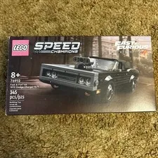 Lego Speed Champions Fast & Furious Dodge Charger 76912 BOX AND MANUEL ONLY