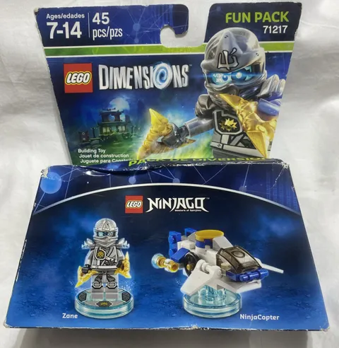 LEGO Dimensions: Ninjago - Zane Fun Pack (71217) - NEW SEALED Dented Box