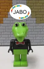 (E5 / 10) Lego Fabuland figure fab4c Clive Crocodile 3645 3647 3683 3721